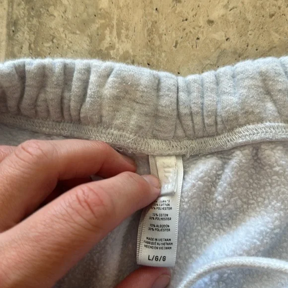 Skims women’s gray Sweatpants sweats joggers wide leg large EUC - Picture 3 of 4